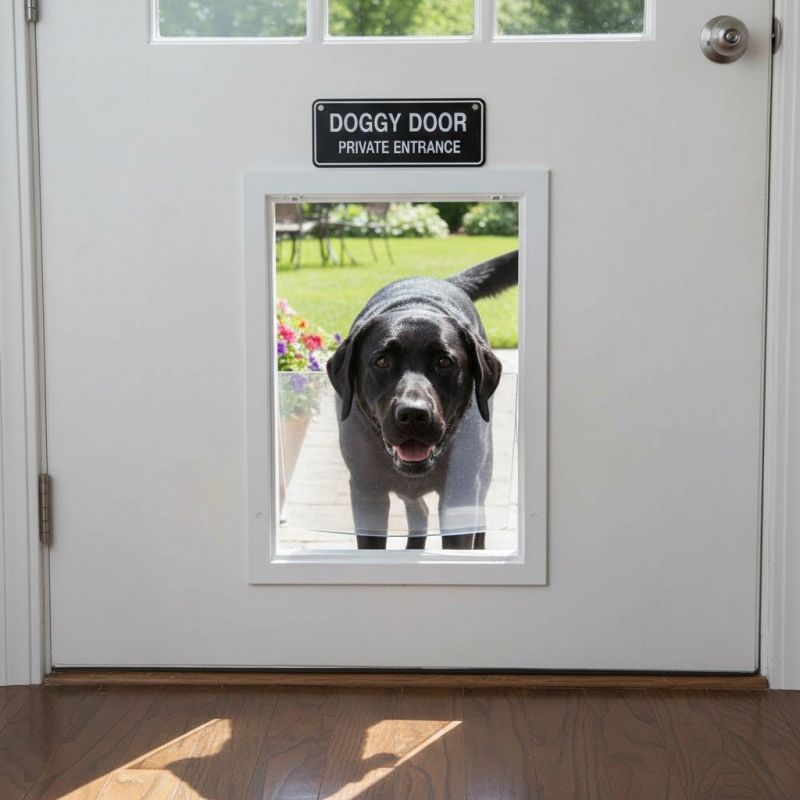 Pet Door Installation detail